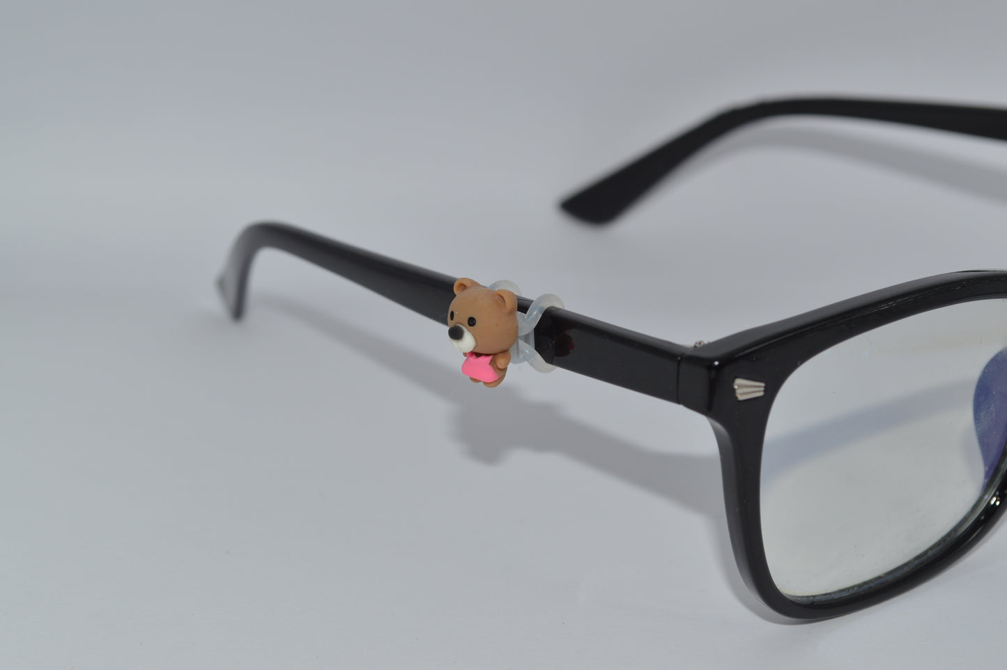 Pink Shirt Bear Eyedeco Charm
