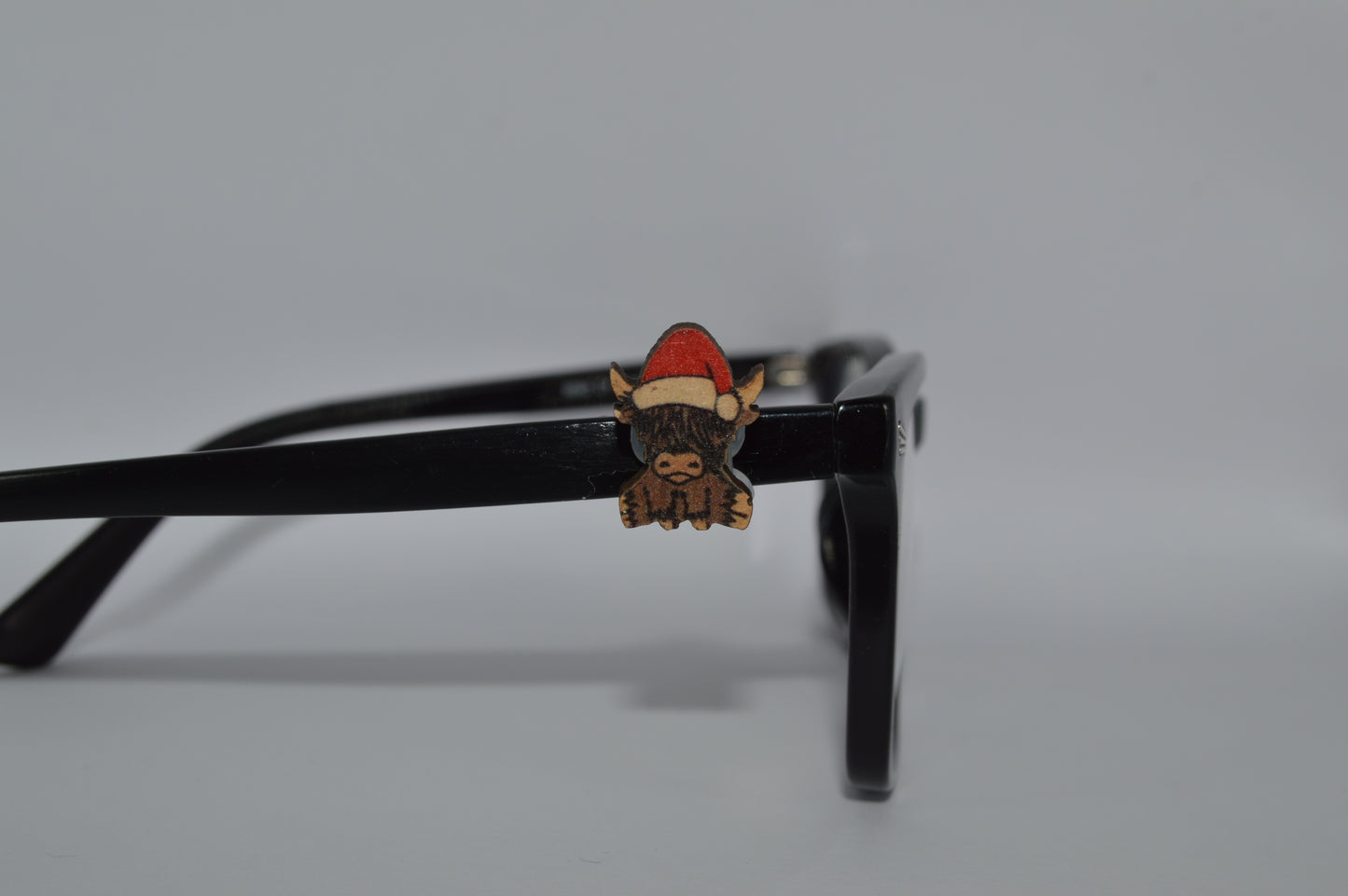 Christmas Highland Cow Eyedeco Charm