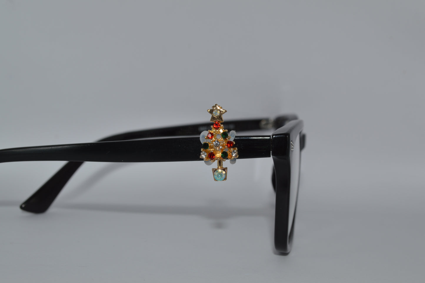 Gold Jeweled Christmas Tree Eyedeco Charm
