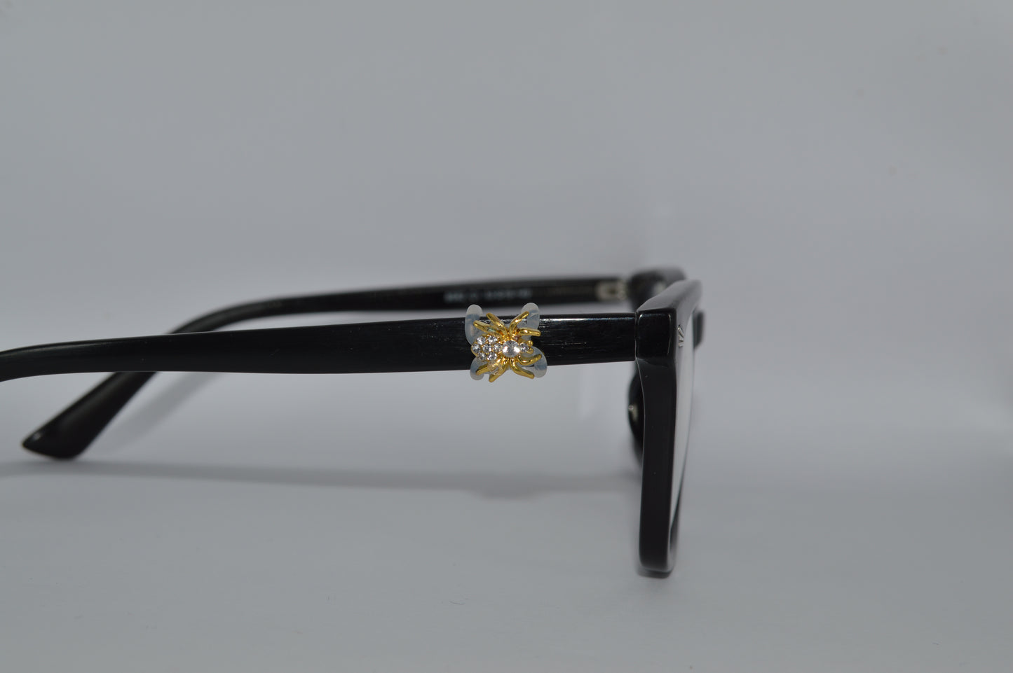 Gold Jeweled Spider Eyedeco Charm