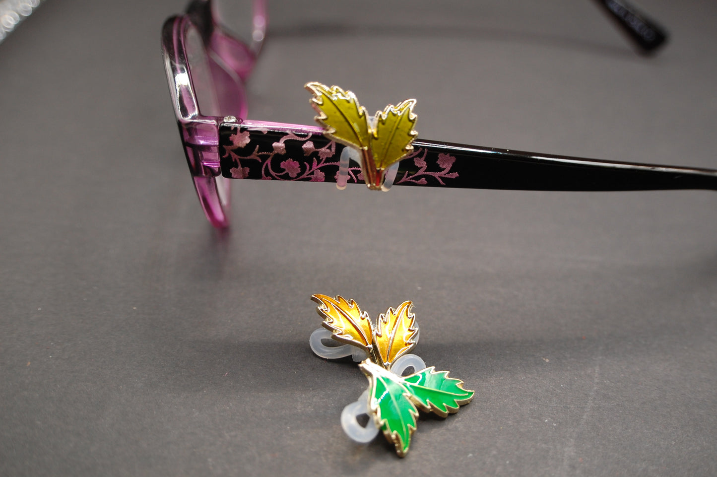 Fall Leaf Eyedeco Charm