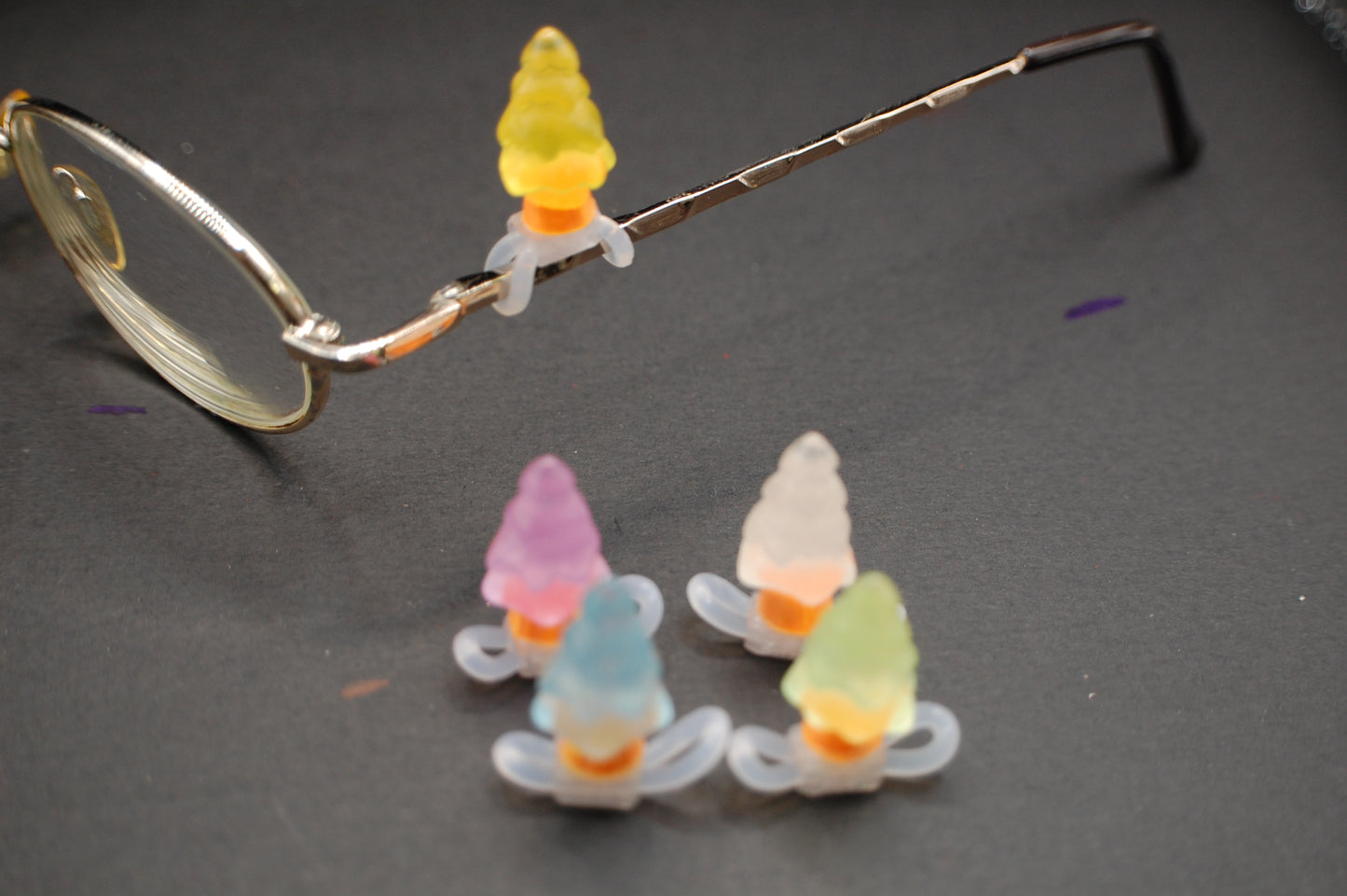 Glow in the Dark Tree Eyedeco Charm