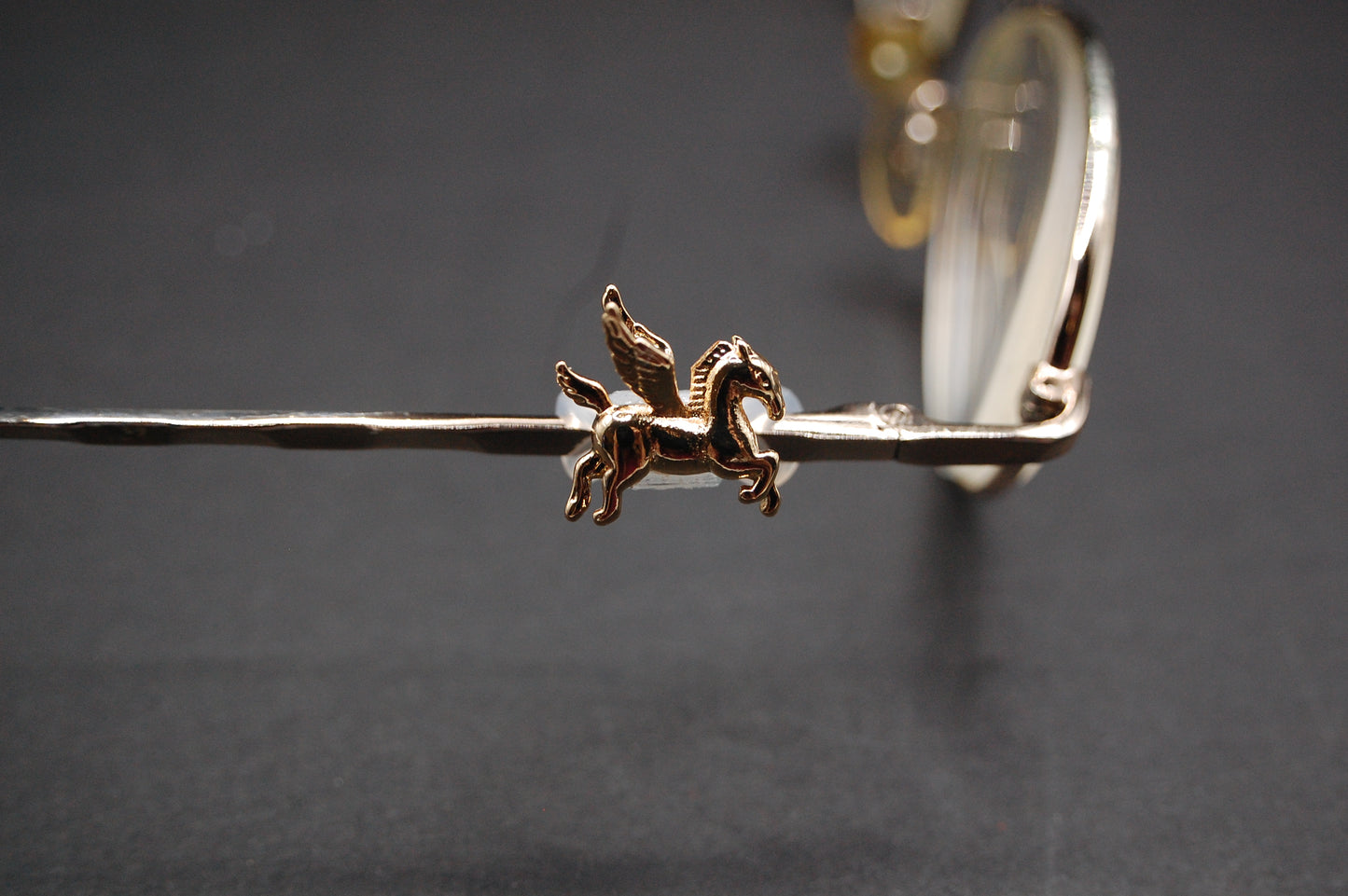 Metal Pegasus Eyedeco Charm