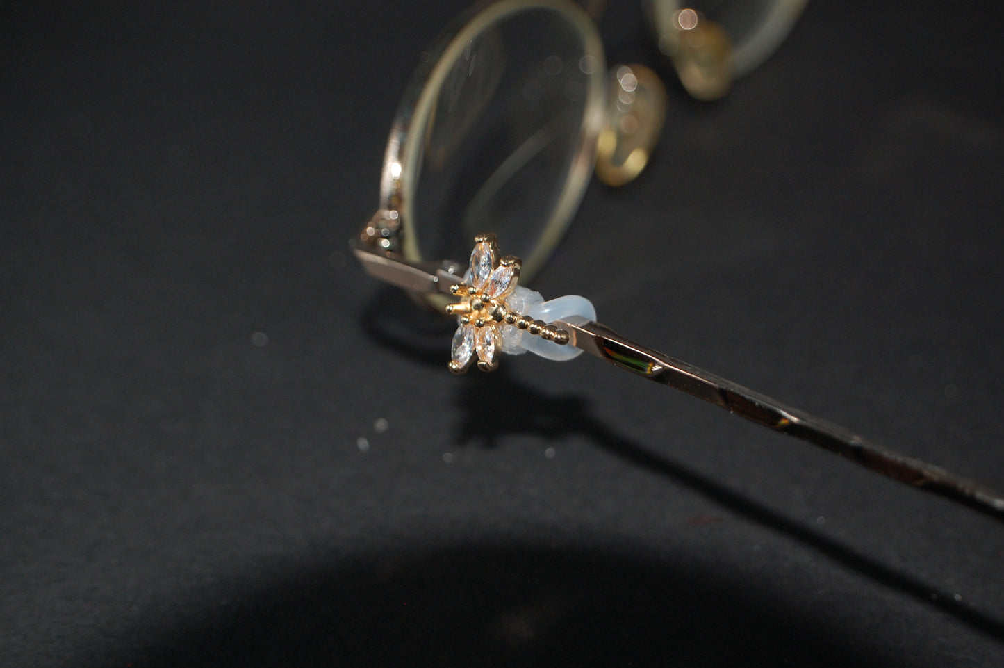 Jeweled Dragonfly Eyedeco Charm