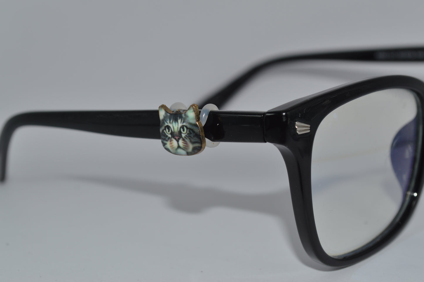 Realistic Cat Face Eyedeco Charm A1-A4