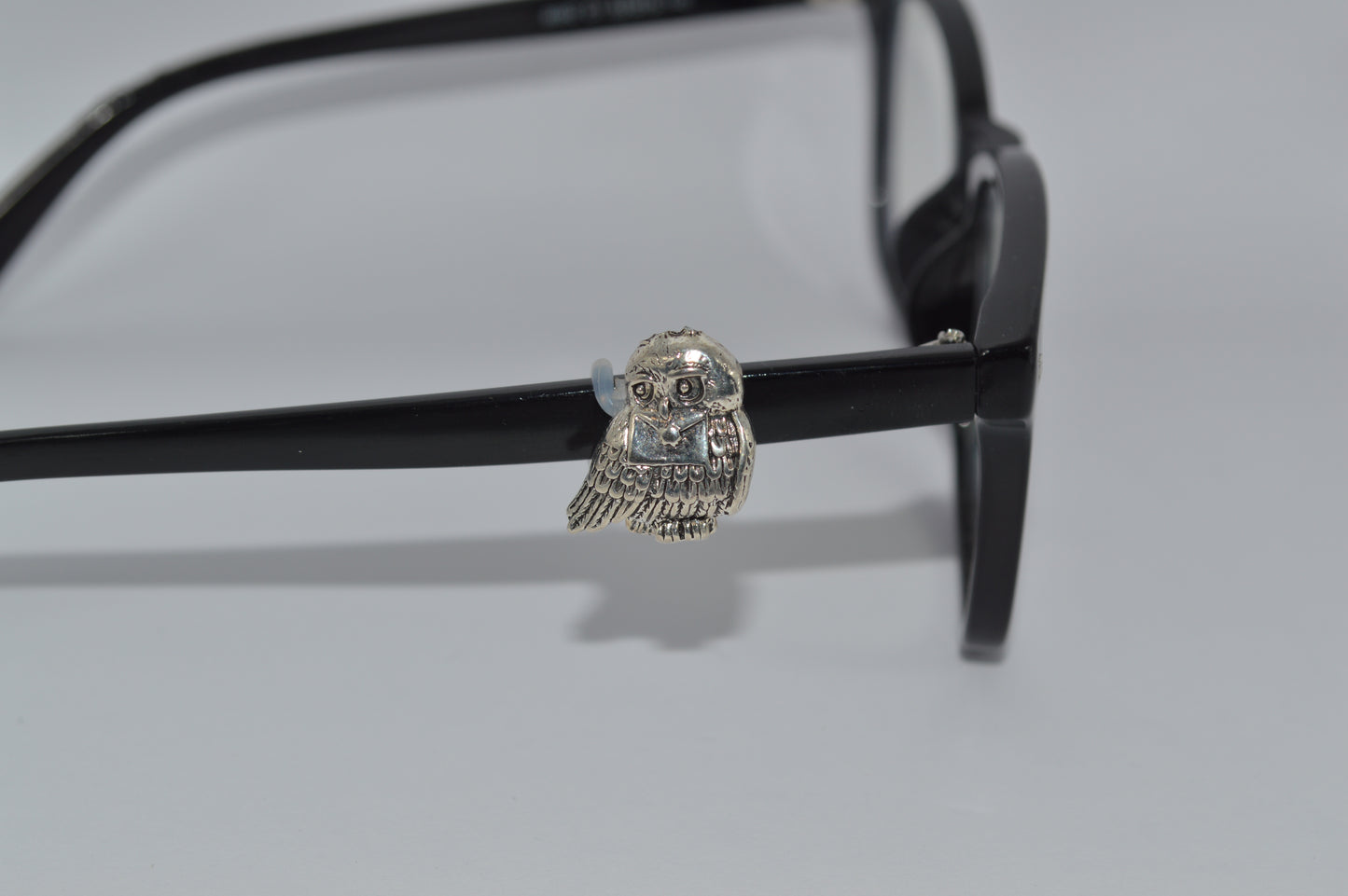 Silver Owl Eyedeco Charm