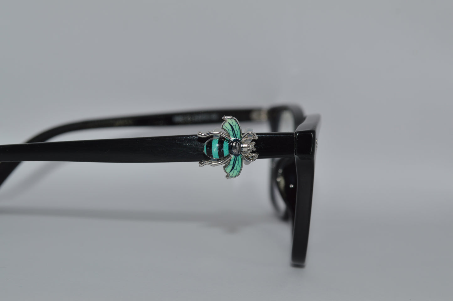 Teal Bee Eyedeco Charm
