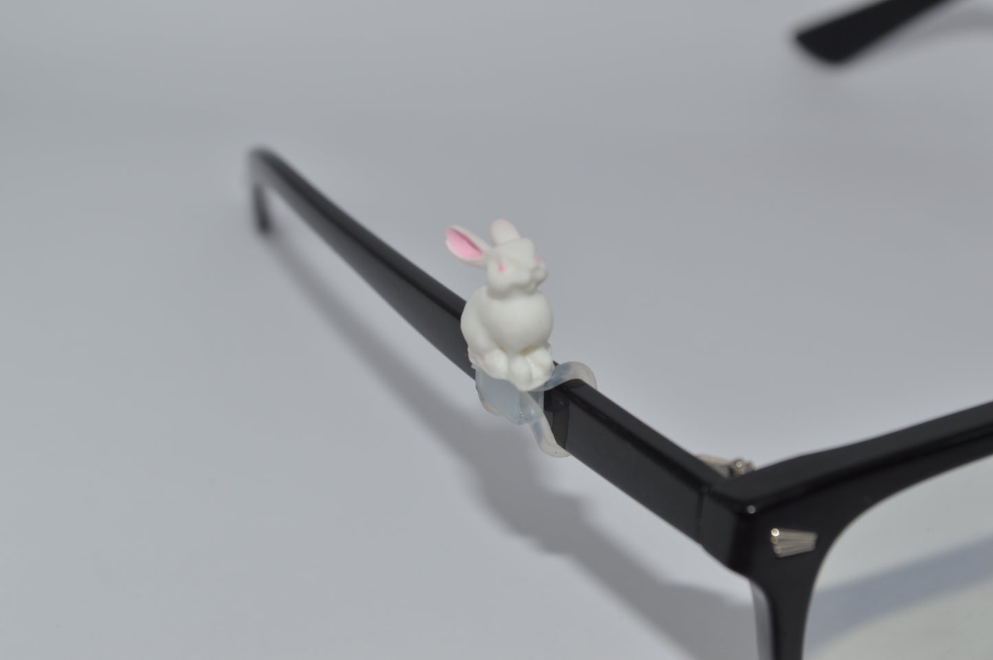 White Rabbit Eyedeco Charm