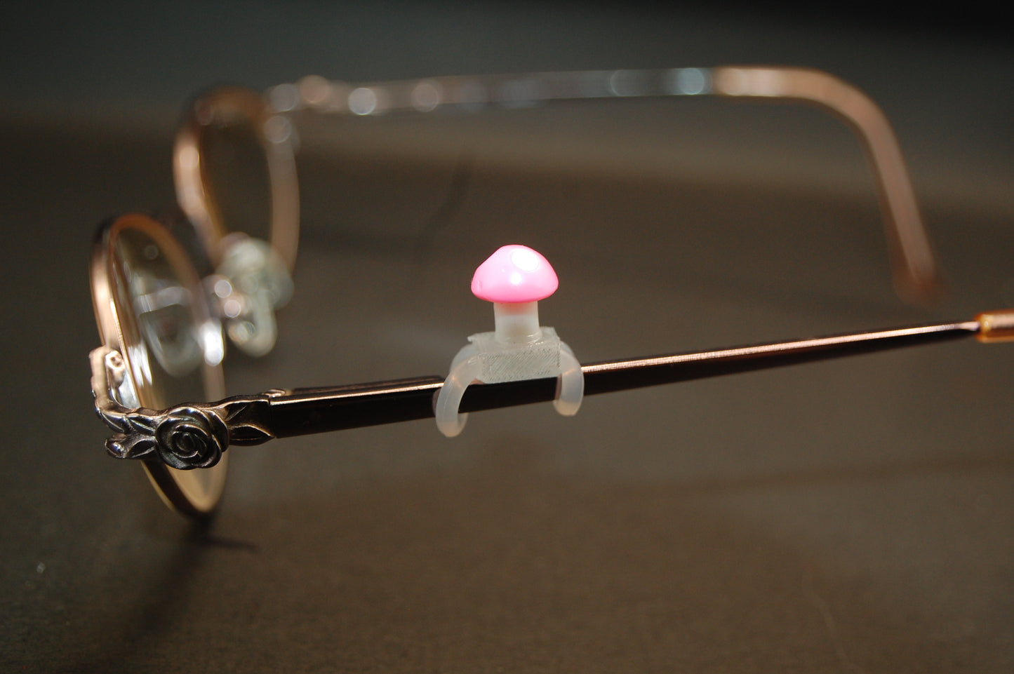 Small Mushroom Eyedeco Charm
