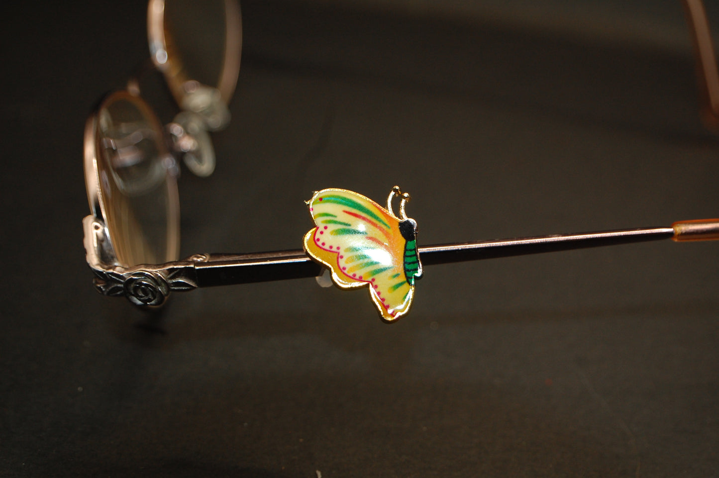 Painted Butterfly Eyedeco Charm