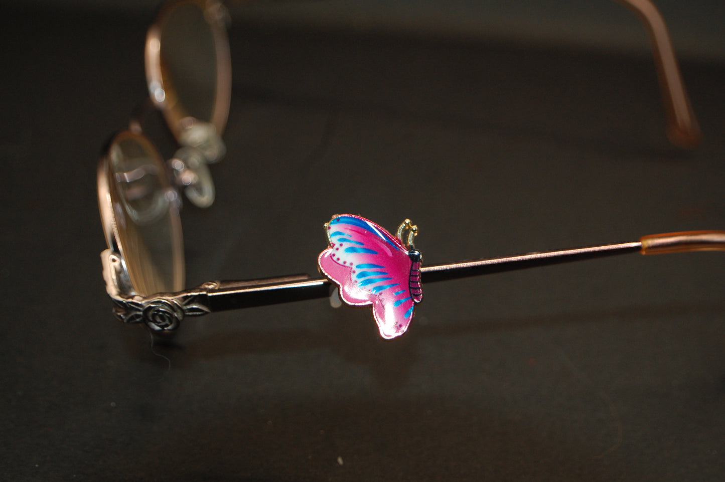 Painted Butterfly Eyedeco Charm