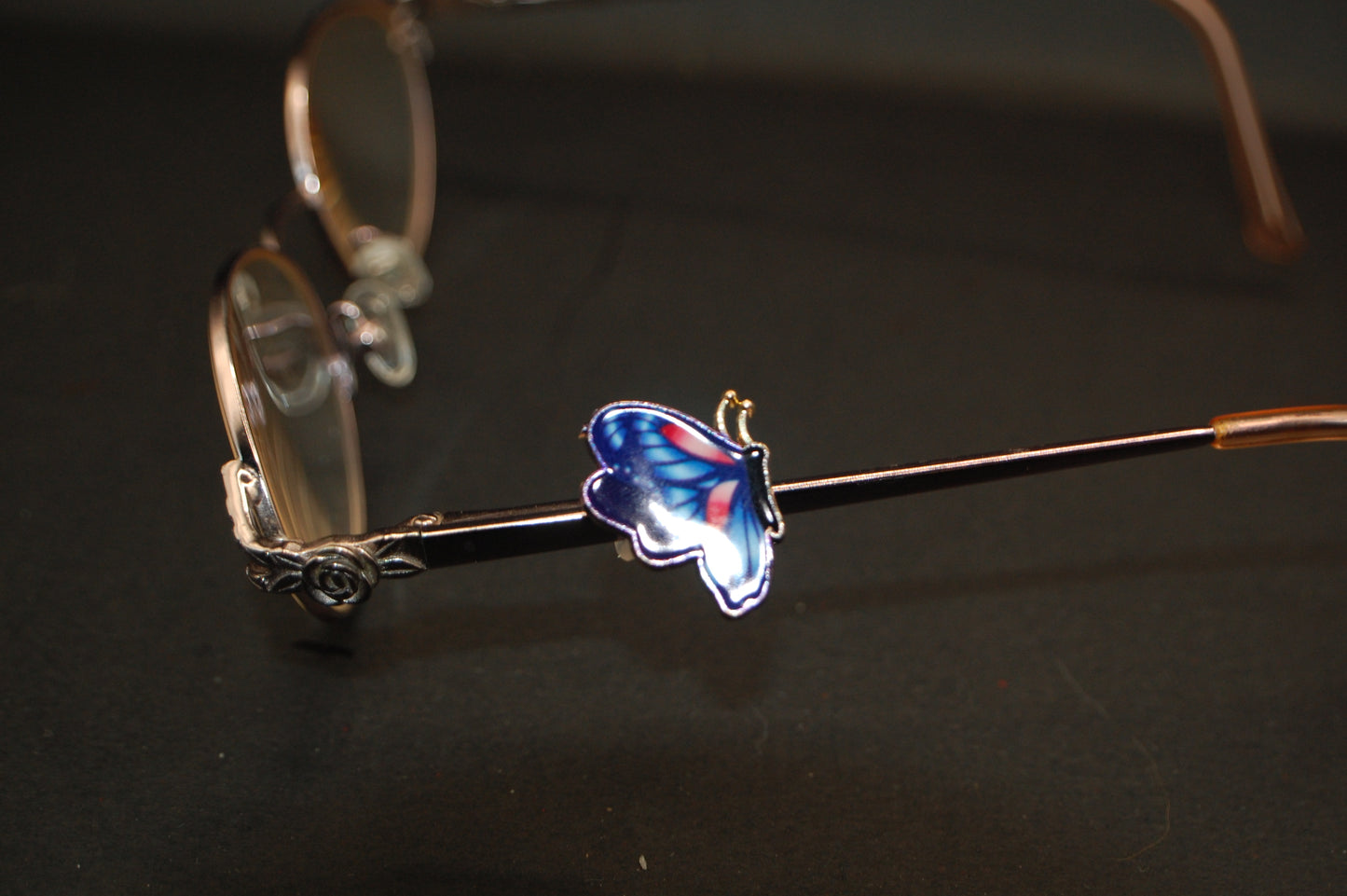 Painted Butterfly Eyedeco Charm