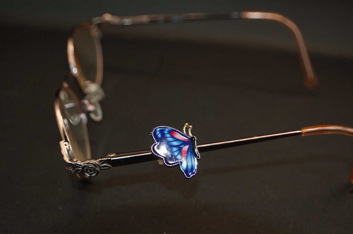 Painted Butterfly Eyedeco Charm