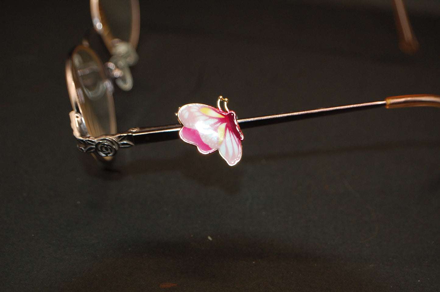 Painted Butterfly Eyedeco Charm