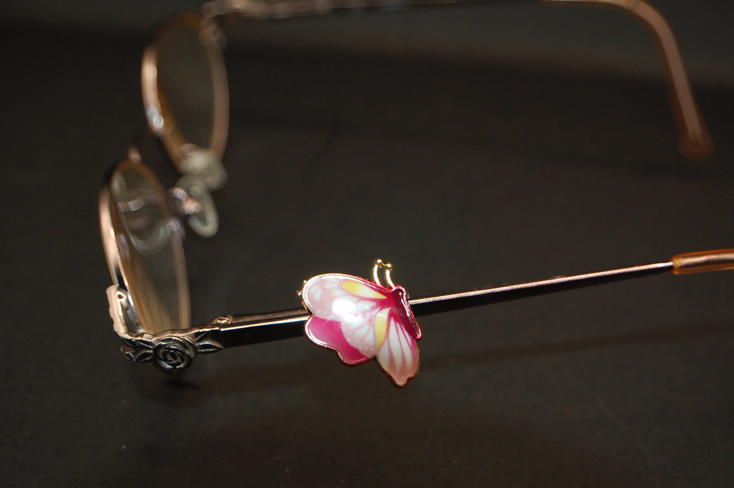Painted Butterfly Eyedeco Charm