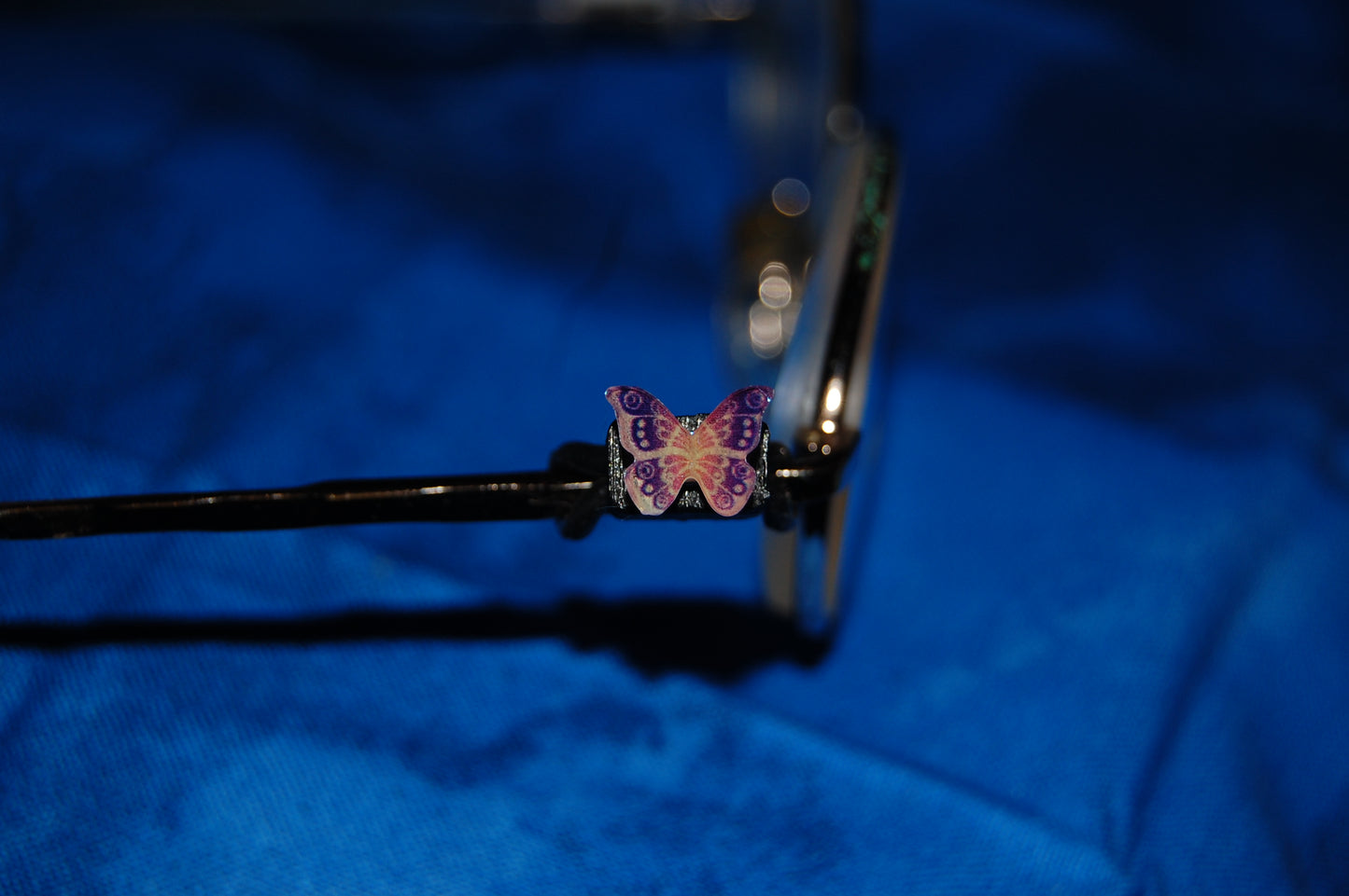 Small Butterfly Eyedeco Charm