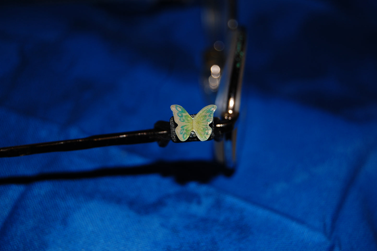 Small Butterfly Eyedeco Charm