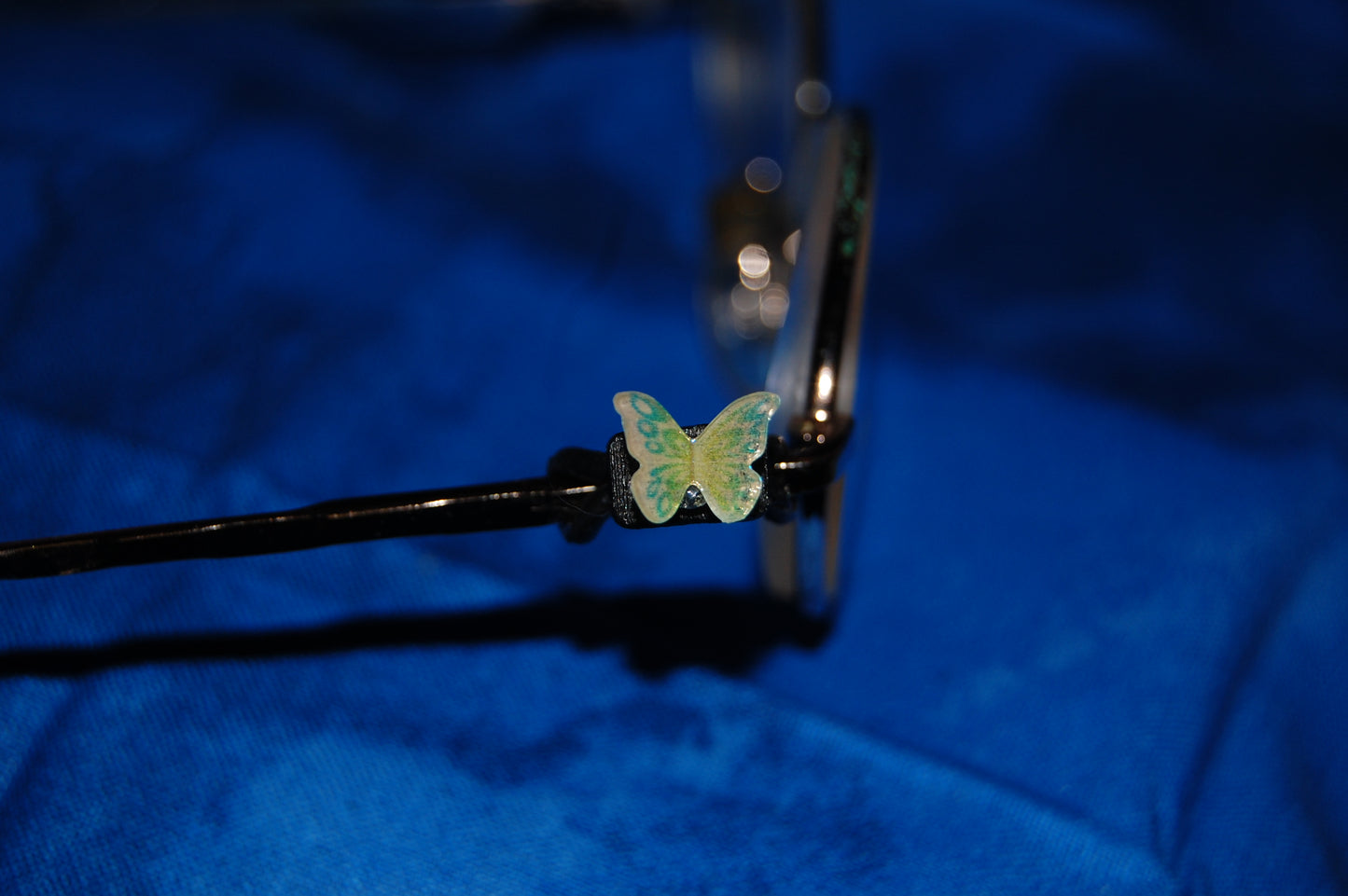 Small Butterfly Eyedeco Charm