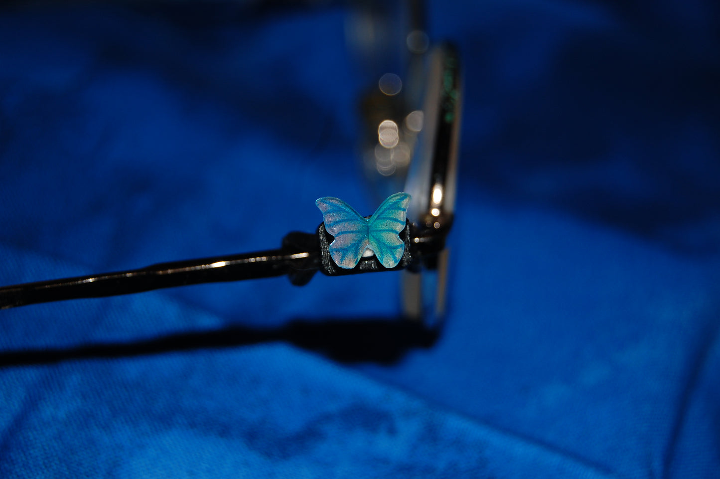 Small Butterfly Eyedeco Charm