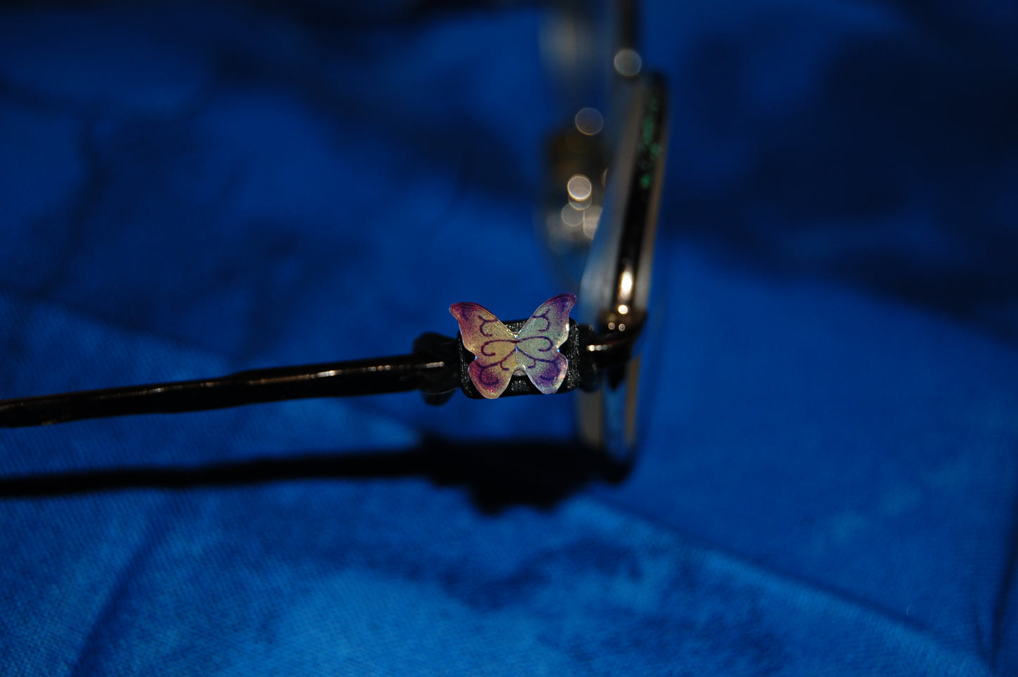 Small Butterfly Eyedeco Charm