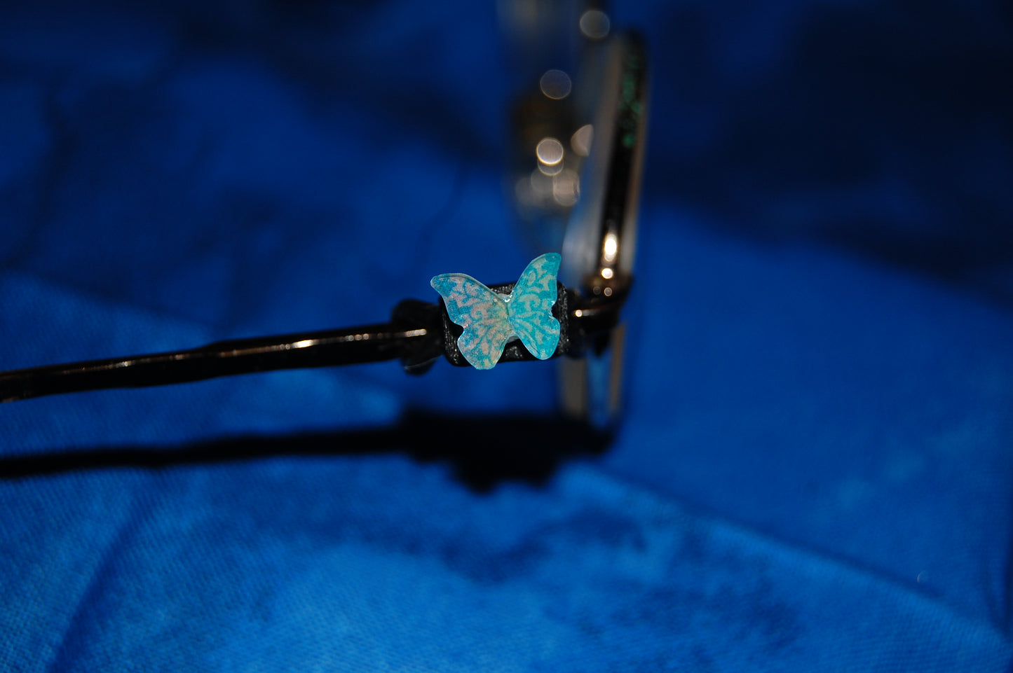 Small Butterfly Eyedeco Charm