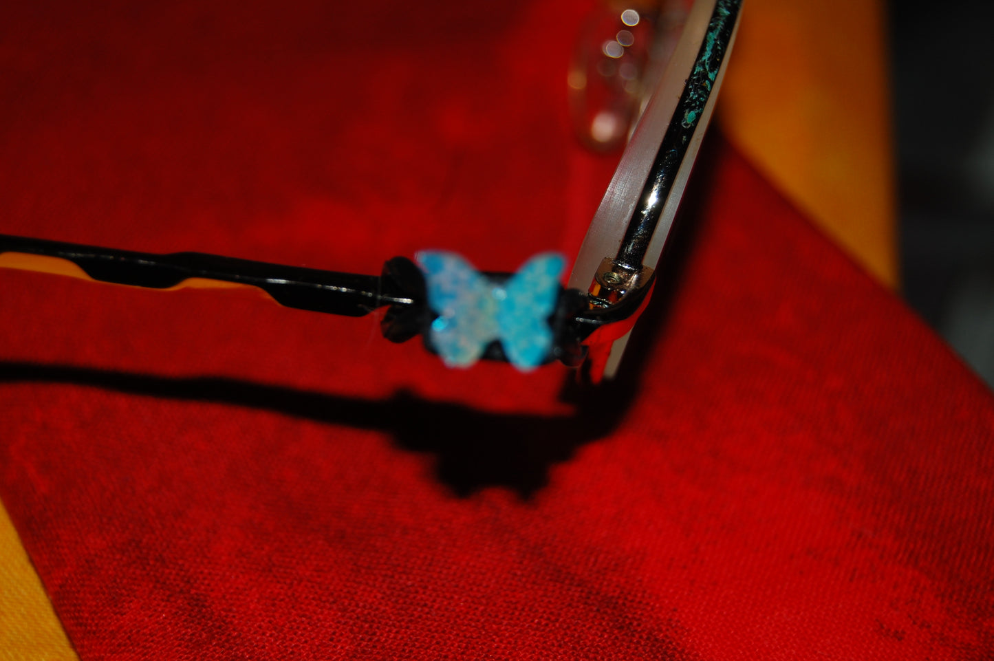 Small Butterfly Eyedeco Charm