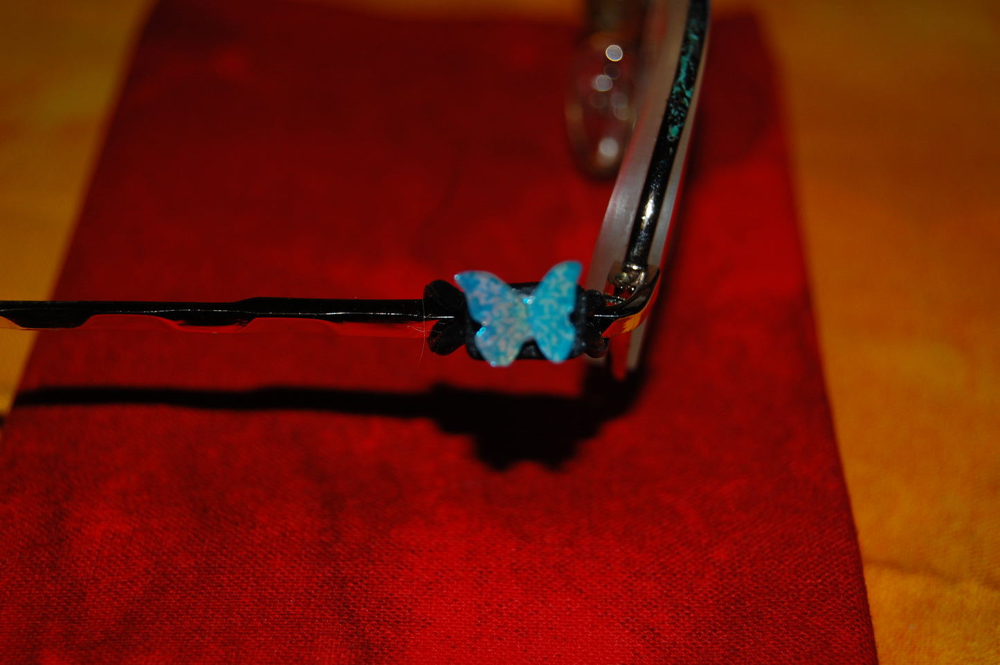 Small Butterfly Eyedeco Charm