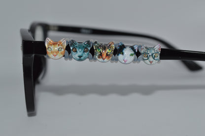 Colorful Cat Eyedeco Charm                                             A14