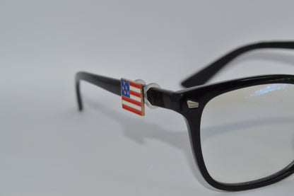 American Flag Eyedeco Charm