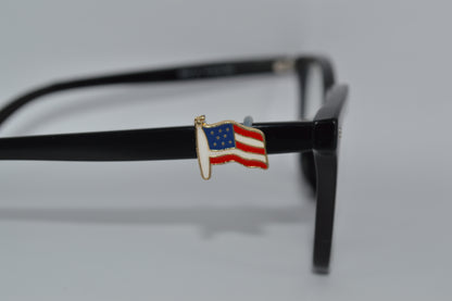 American Flagpole  Eyedeco Charm