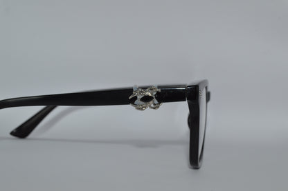 Black Jeweled Spider Eyedeco Charm