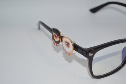 Pomeranian Dog Eyedeco Charm                                                        A52