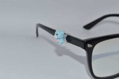 Blue Teddy Bear Eyedeco Charm