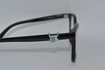 Cancer Ribbon Eyedeco Charm