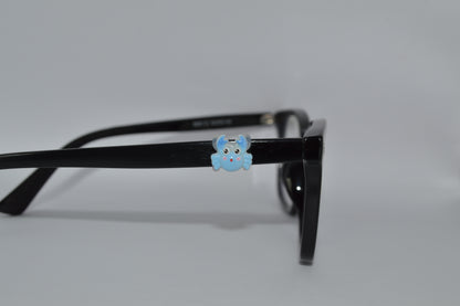 Blue Cartoon Crab Eyedeco Charm