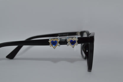 Jeweled Heart Eyedeco Charm