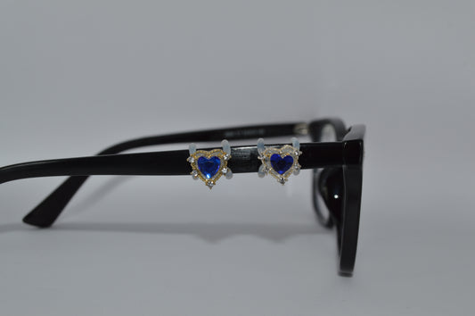 Jeweled Heart Eyedeco Charm