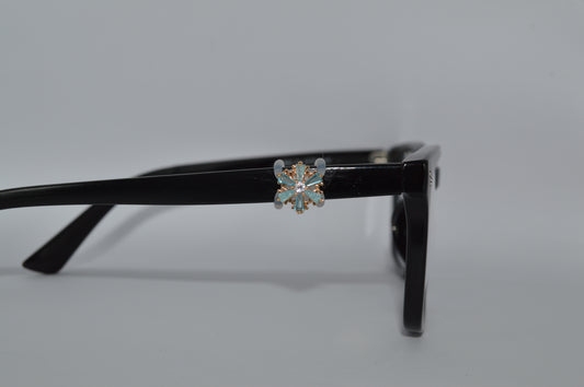 Jeweled Snowflake Eyedeco Charm