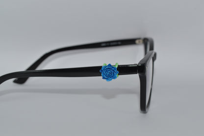 Tie Dyed Rose Eyedeco Charm