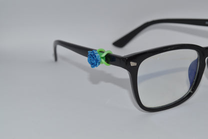 Tie Dyed Rose Eyedeco Charm
