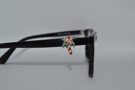 Candy Cane Eyedeco Charm