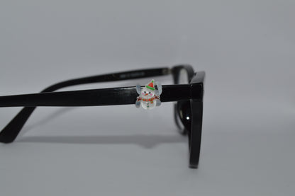 Snowman Eyedeco Charm