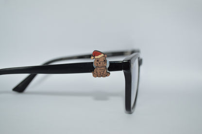 Christmas Hippo Eyedeco Charm                             N36