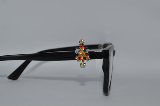 Gold Jeweled Christmas Tree Eyedeco Charm