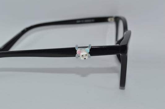 Teddy Bear Head Eyedeco Charm