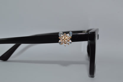 Gold Snowflake Eyedeco Charm