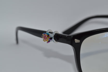 Iridescent Turtle Eyedeco Charm