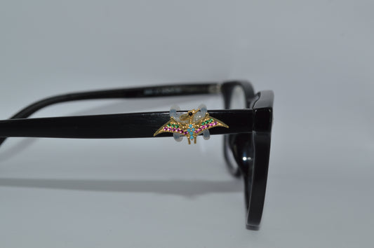 Jeweled Pterodactyl Eyedeco Charm
