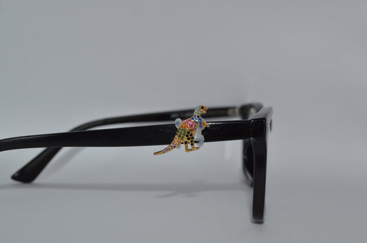 Jeweled Tyrannosaurus Eyedeco Charm