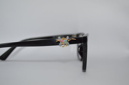 Jeweled Spinosauru Eyedecos Charm